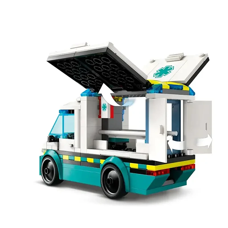 LEGO City Emergency Ambulance 184 Pieces
