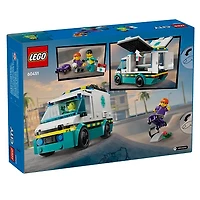 LEGO City Emergency Ambulance 184 Pieces