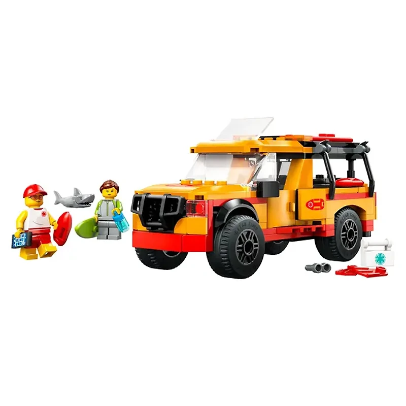 LEGO City Lifeguard Beach Rescue Truck 214 Pieces