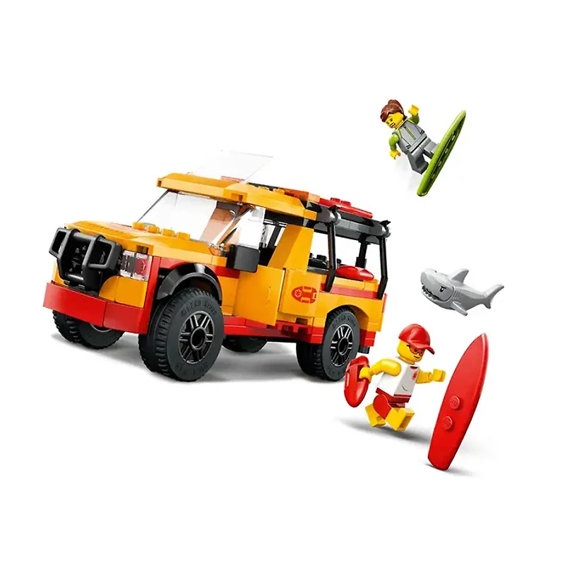 LEGO City Lifeguard Beach Rescue Truck 214 Pieces