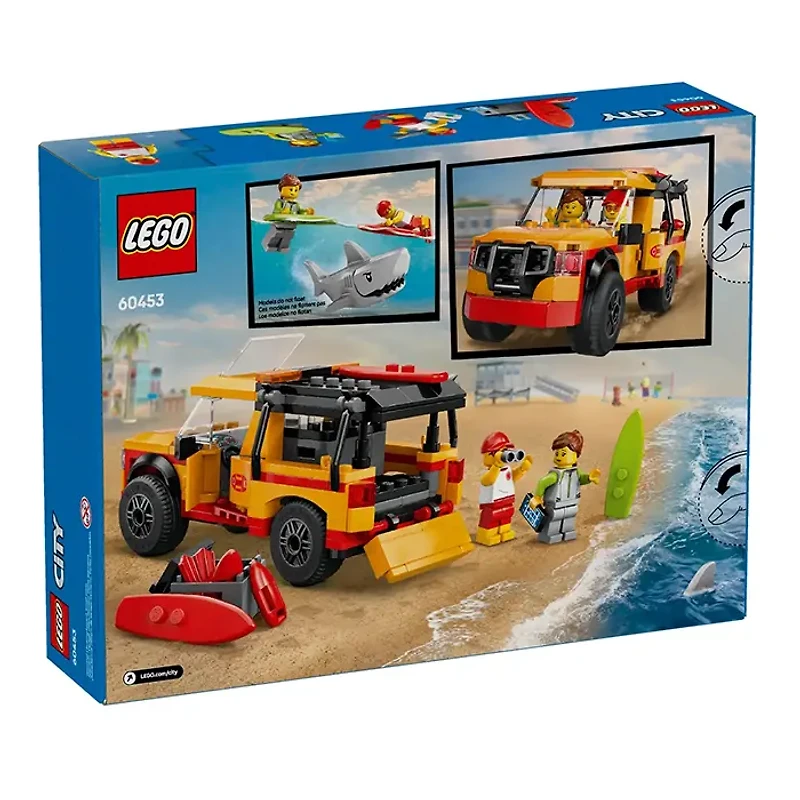LEGO City Lifeguard Beach Rescue Truck 214 Pieces