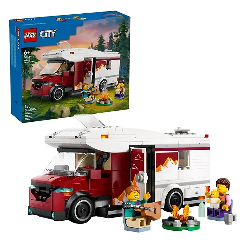 LEGO City Holiday Adventure Camper Van 385 Pieces
