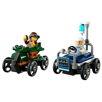 LEGO City Airplane Vs Hospital Bed Race Car Pack 70 Pieces