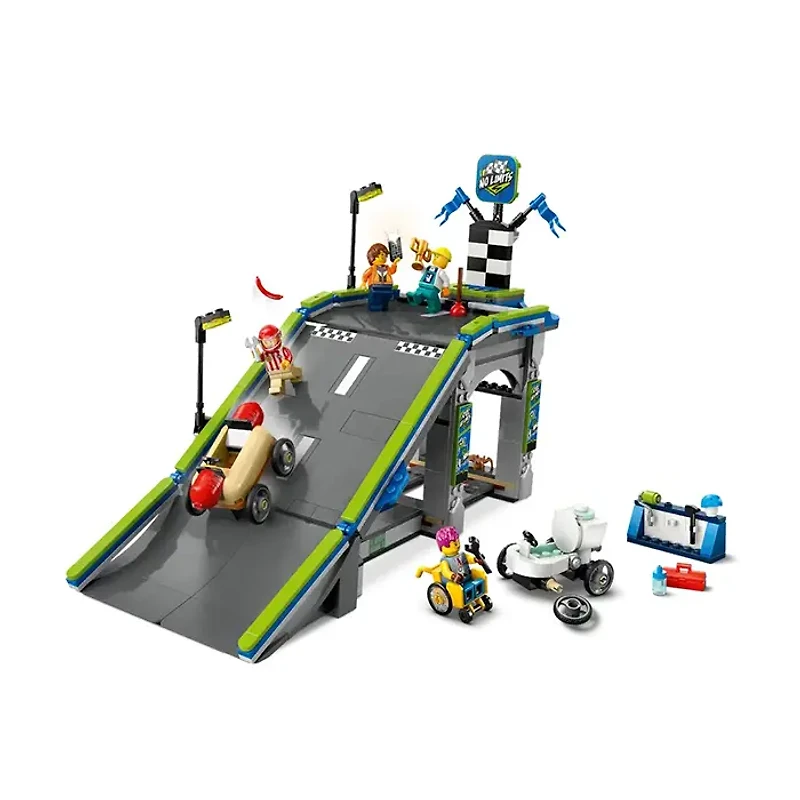 LEGO City No Limits Race Car Ramp track 436 Pieces