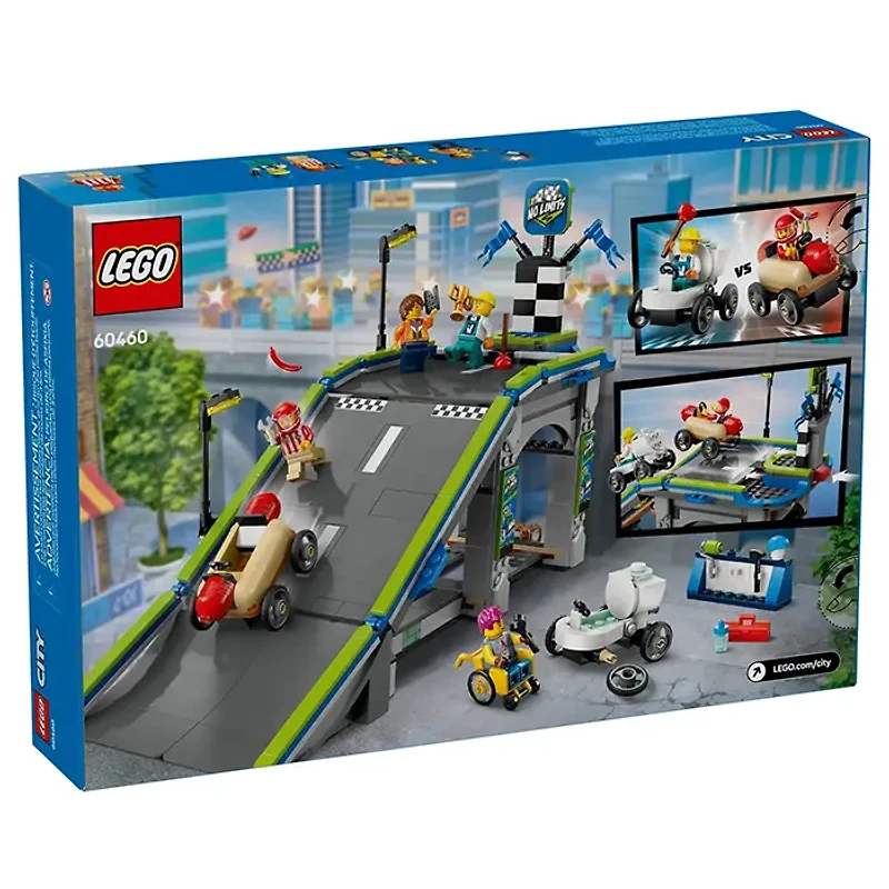 LEGO City No Limits Race Car Ramp track 436 Pieces