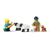 LEGO City Red Farm Tractor With Trailer And Sheep 116 Pieces