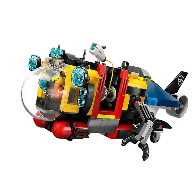 LEGO City Helicopter Fire Truck And Submarine Remix 874 Pieces