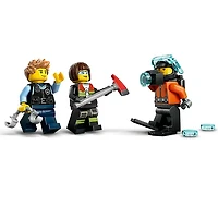 LEGO City Helicopter Fire Truck And Submarine Remix 874 Pieces