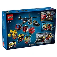 LEGO City Helicopter Fire Truck And Submarine Remix 874 Pieces