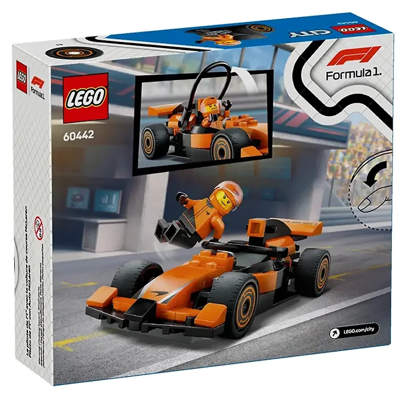 LEGO City F1 Driver With Mclaren Race Car 86 Pieces