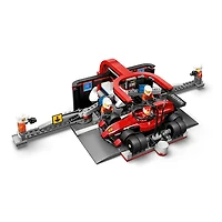 LEGO City F1 Pit Stop And Pit Crew With Ferrari Car 322 Pieces