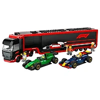 LEGO City F1 Truck With RB20 And AMR24 Cars 1086 Pieces