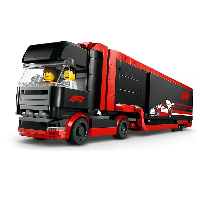 LEGO City F1 Truck With RB20 And AMR24 Cars 1086 Pieces