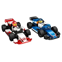 LEGO City F1 Williams Racing And Haas F1 Race Cars 92 Pieces