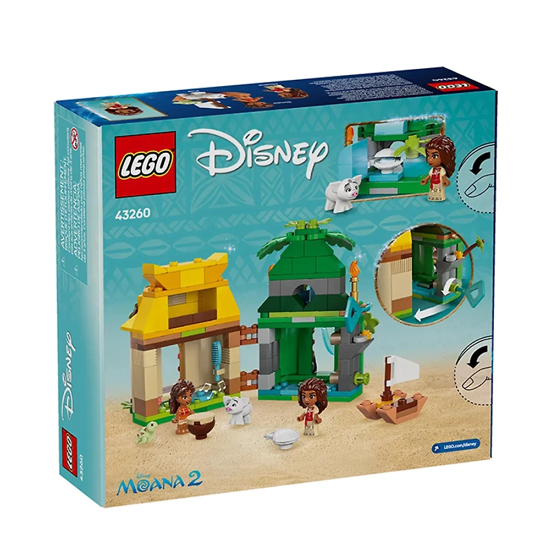 LEGO Disney Moana’s Island Fun 175 Pieces