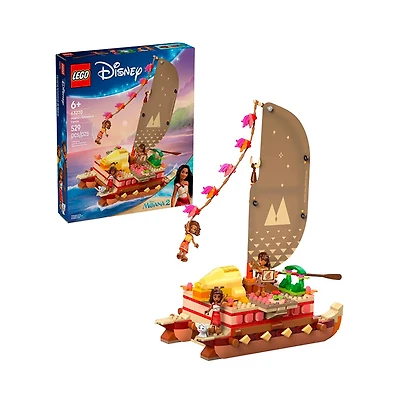 LEGO Disney Moana’s Adventure Canoe 529 Pieces
