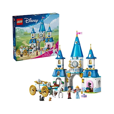 LEGO Disney Cinderella’s Castle And Horse Carriage 596 Pieces