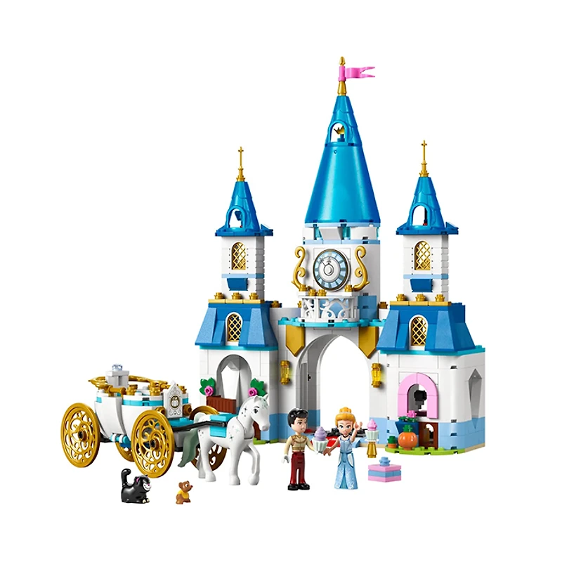 LEGO Disney Cinderella’s Castle And Horse Carriage 596 Pieces