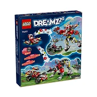 LEGO Dreamzzz Cooper’s Tiger Mech And Zeros Hot Rod Car 1006 Pieces