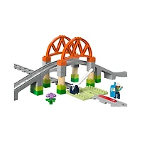 LEGO Duplo Train Bridge And Tracks Expansion Set 42 Pieces