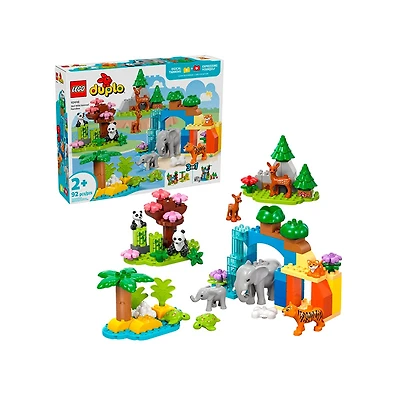 LEGO Duplo 3in1 Wild Animal Families 92 Pieces