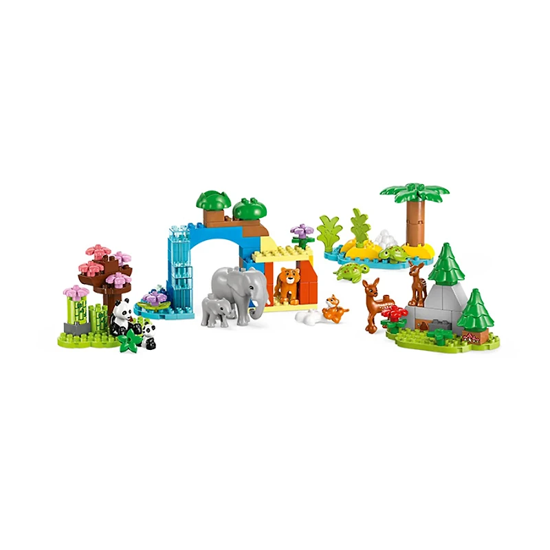 LEGO Duplo 3in1 Wild Animal Families 92 Pieces