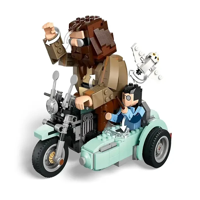 LEGO Harry Potter Hagrid And Harry’s Motorcycle Ride 617 Pieces