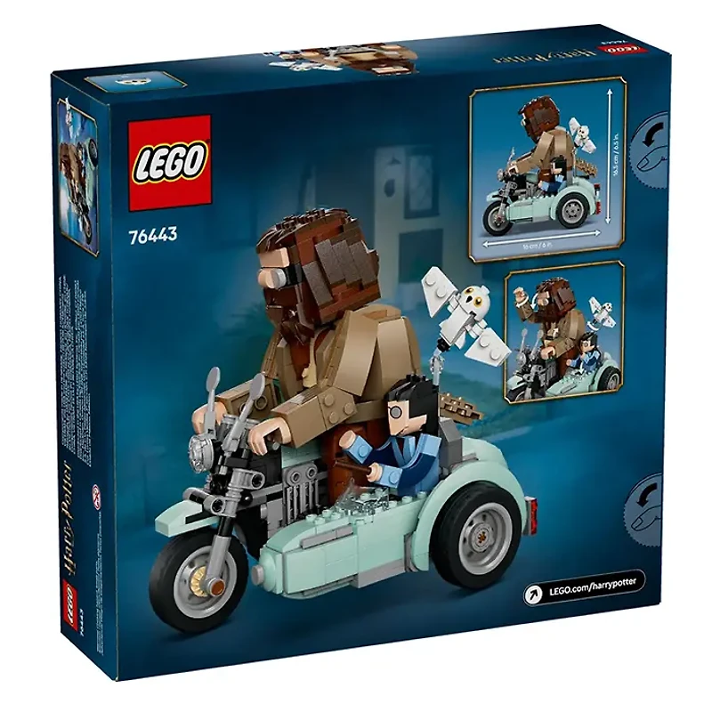 LEGO Harry Potter Hagrid And Harry’s Motorcycle Ride 617 Pieces