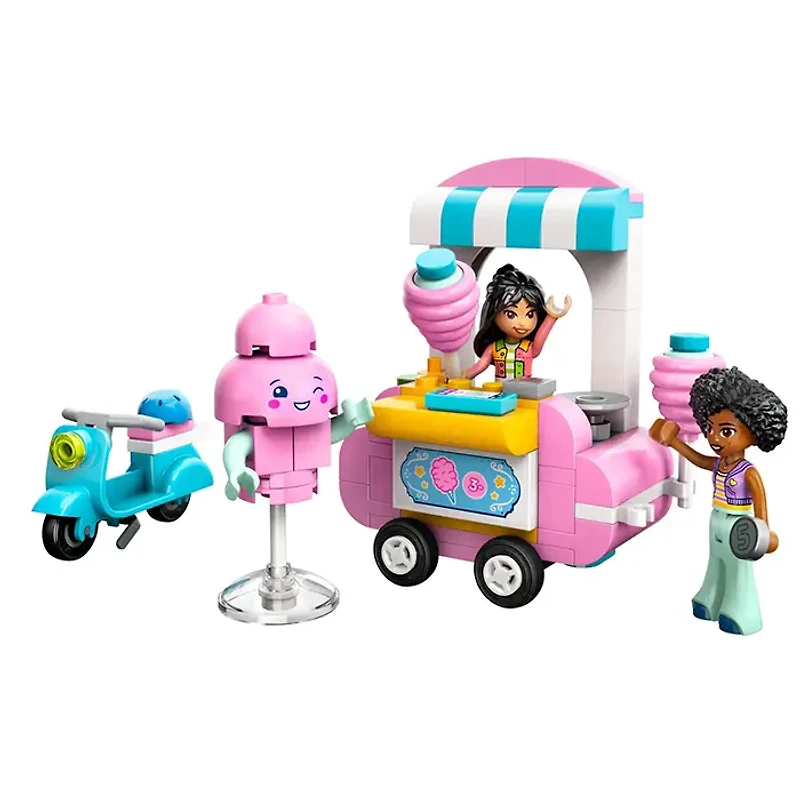 LEGO Friends Cotton Candy Stand And Scooter 110 Pieces