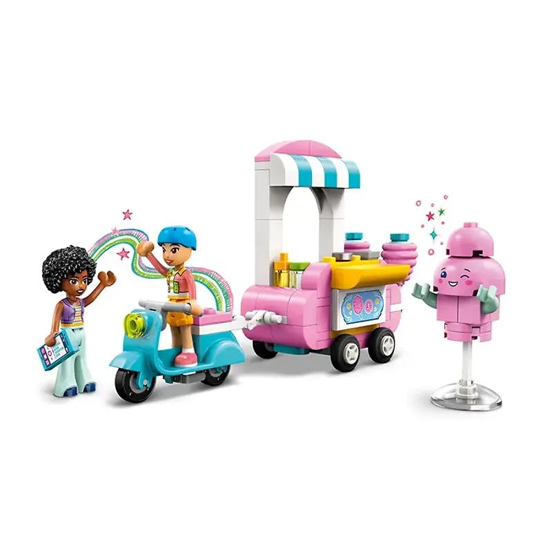 LEGO Friends Cotton Candy Stand And Scooter 110 Pieces