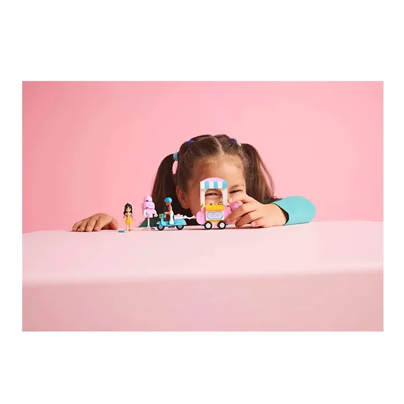 LEGO Friends Cotton Candy Stand And Scooter 110 Pieces