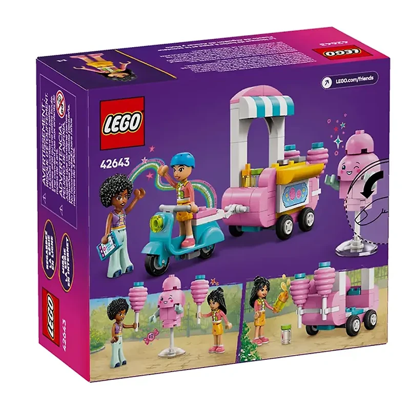 LEGO Friends Cotton Candy Stand And Scooter 110 Pieces