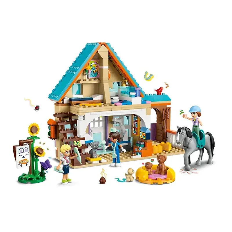 LEGO Friends Horse And Pet Vet Clinic 428 Pieces