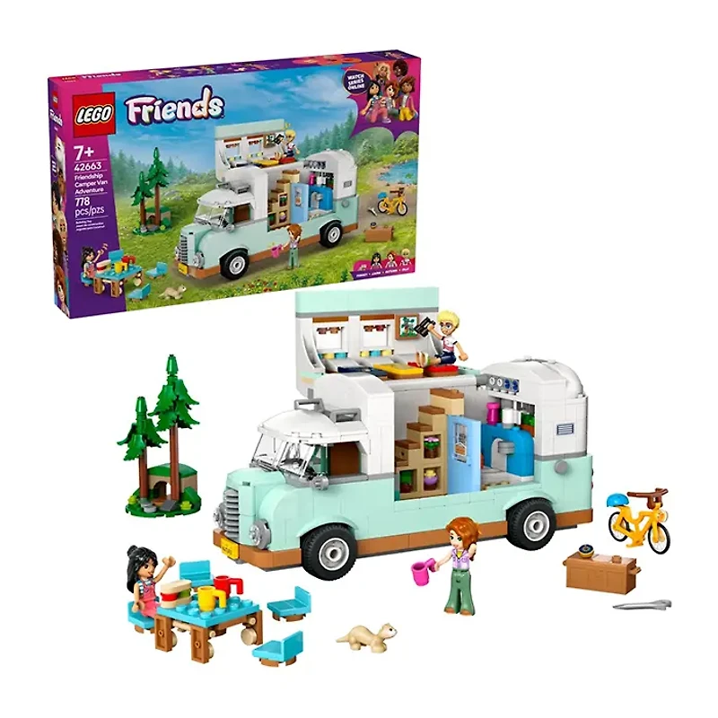 LEGO Friends Friendship Camper Van Adventure 778 Pieces