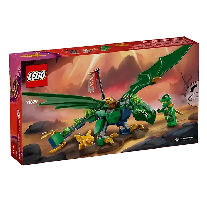 LEGO Ninjago Lloyd’s Green Forest Dragon 128 Pieces