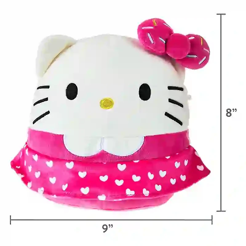 Squishmallows Hello Kitty With Heart Skirt Plush 8 Inch