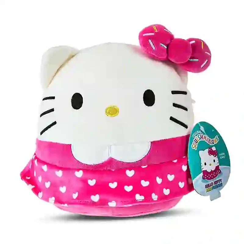 Squishmallows Hello Kitty With Heart Skirt Plush 8 Inch