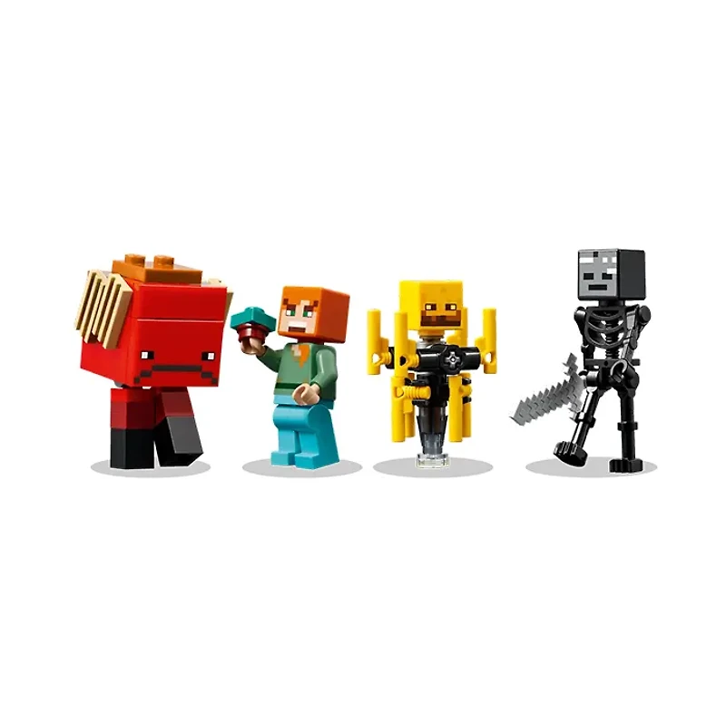 LEGO Minecraft The Nether Lava Battle 99 Pieces