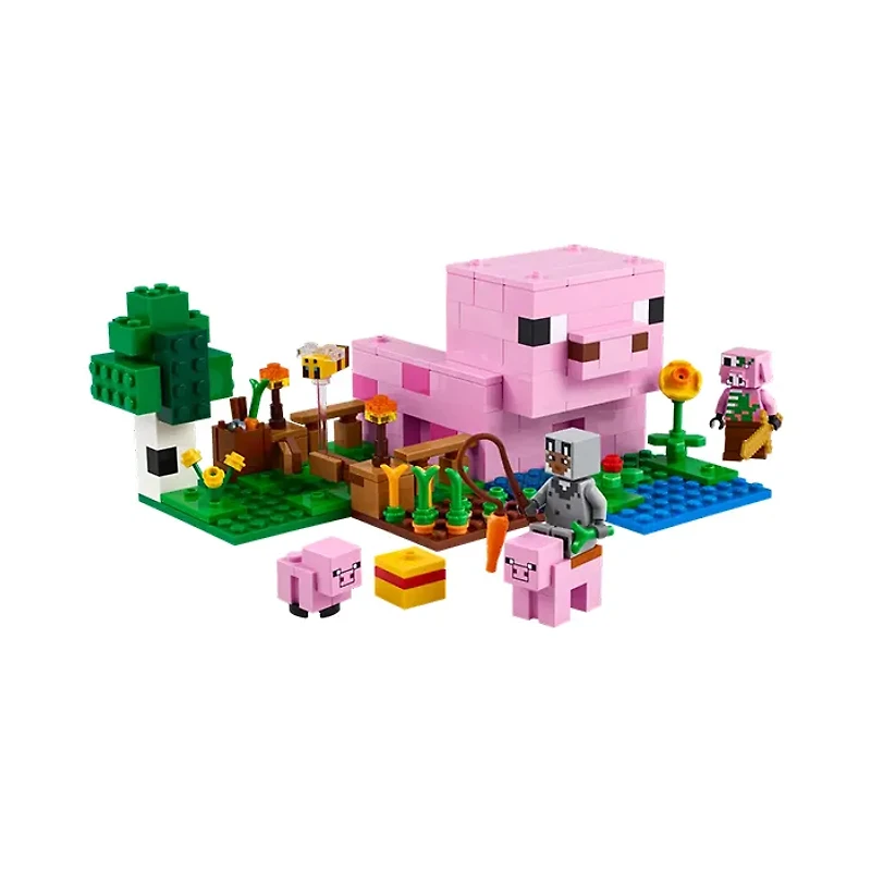 LEGO Minecraft The Baby Pig House 238 Pieces
