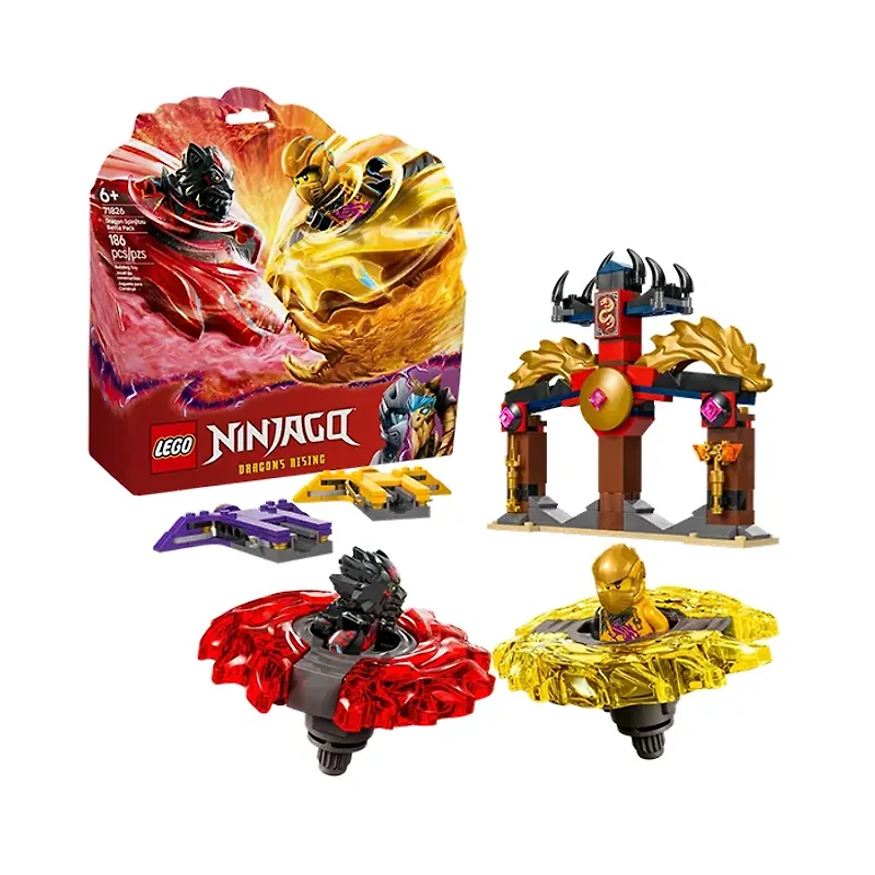 LEGO NINJAGO Dragon Spinjitzu Battle Pack 186 Pieces