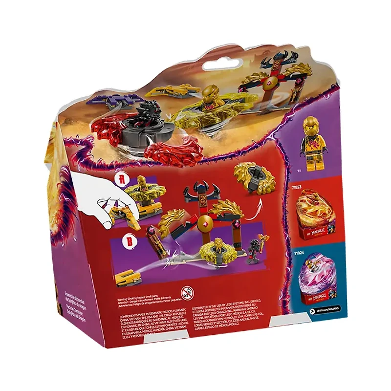 LEGO NINJAGO Dragon Spinjitzu Battle Pack 186 Pieces
