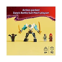 LEGO NINJAGO Zane’s Battle Suit Mech 92 Pieces