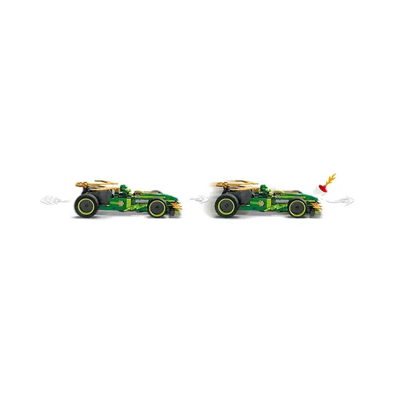 LEGO NINJAGO Lloyd’s Pull-Back Race Car 181 Pieces