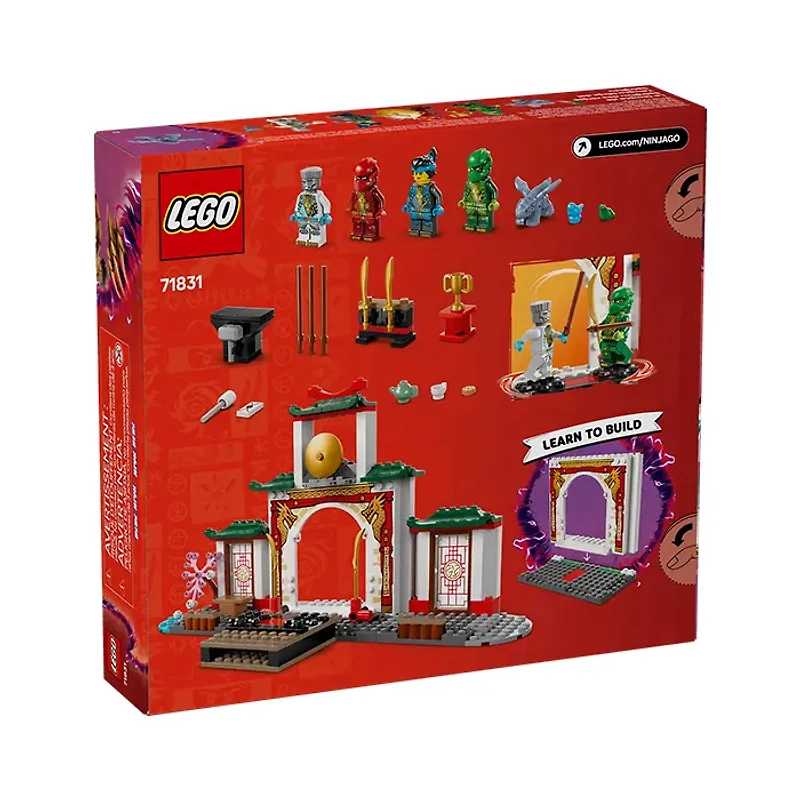 LEGO NINJAGO Ninja Spinjitzu Temple 158 Pieces