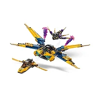 LEGO NINJAGO Ras and Arin’s Super Storm Jet 510 Pieces