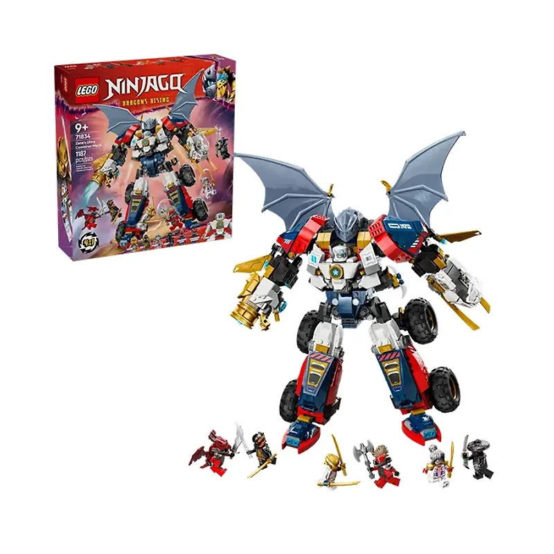 LEGO NINJAGO Zane’s Ultra Combiner Mech 1187 Pieces