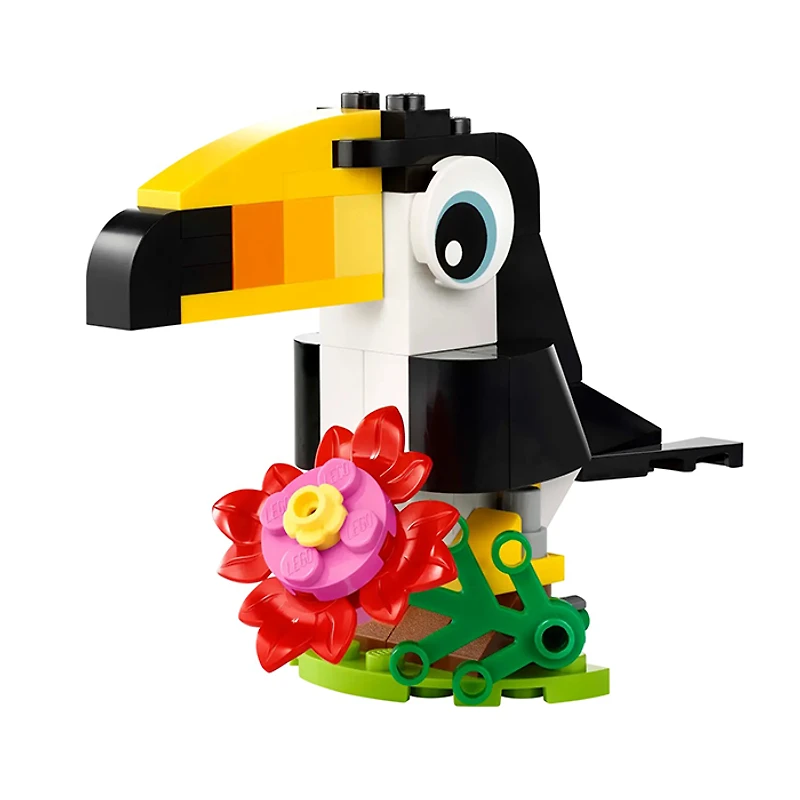 LEGO Creator 3 In 1 Tropical Toucan 59 Pieces
