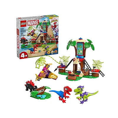 LEGO Marvel Spidey And Gobbys Rapor Battle At Tree House HQ 143 Pieces
