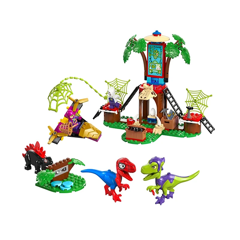 LEGO Marvel Spidey And Gobbys Rapor Battle At Tree House HQ 143 Pieces