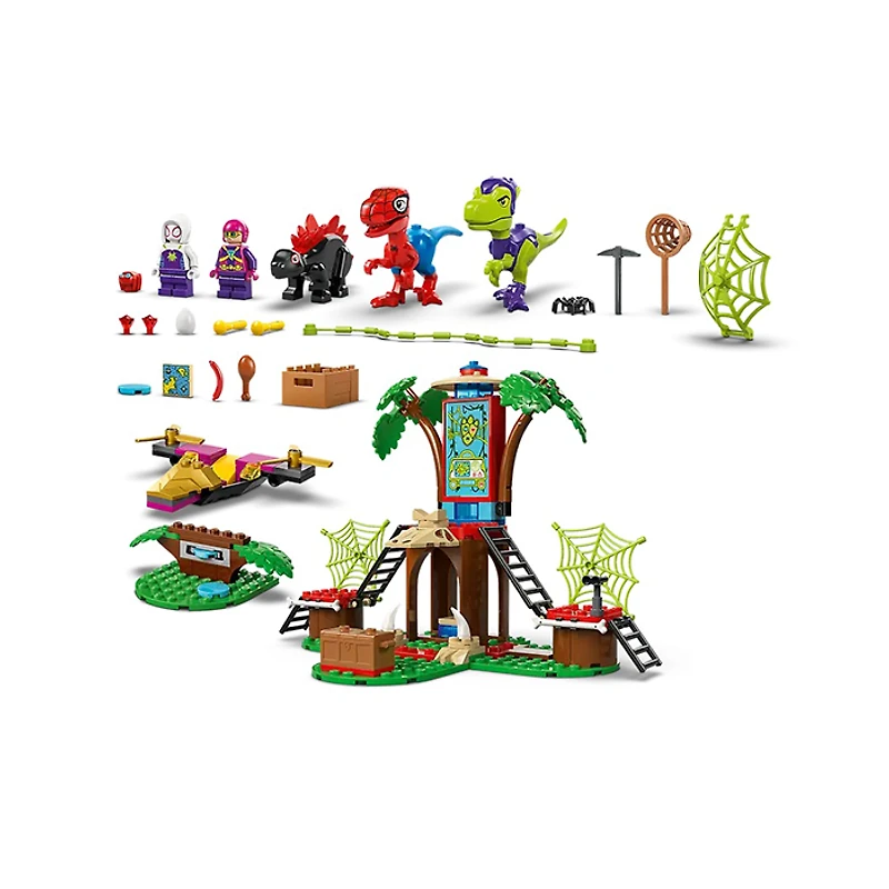 LEGO Marvel Spidey And Gobbys Rapor Battle At Tree House HQ 143 Pieces